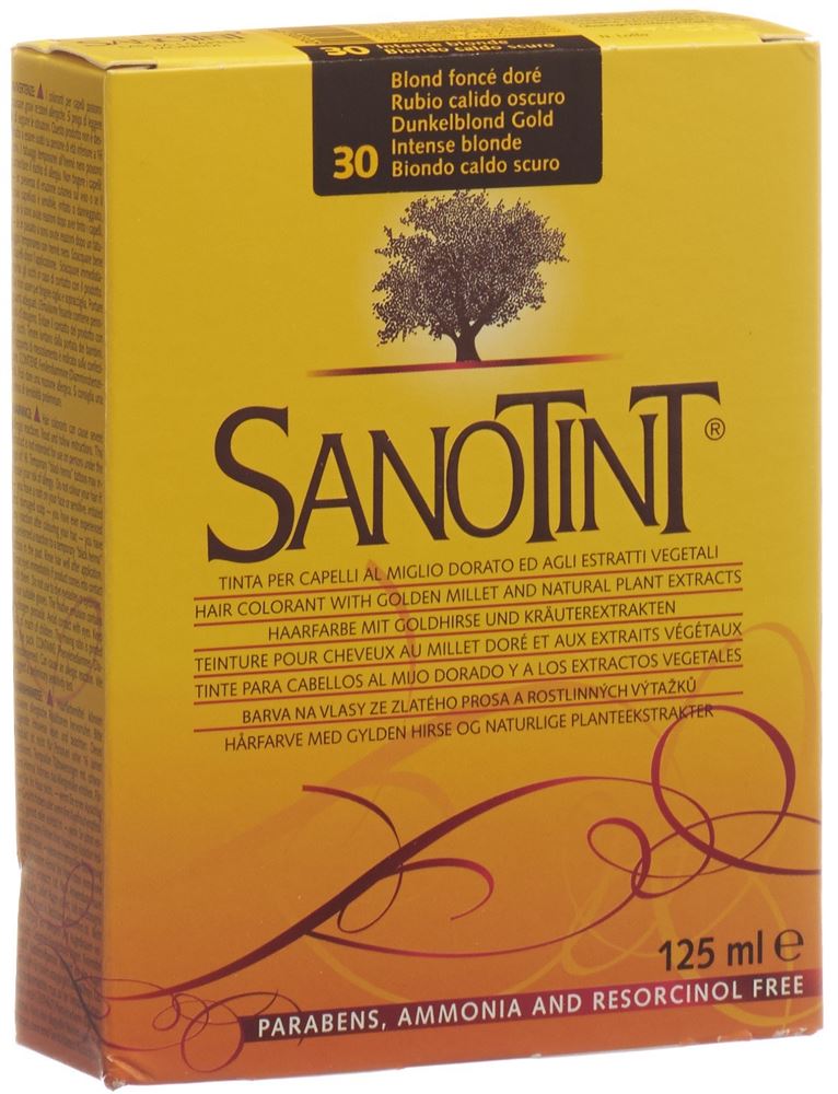 SANOTINT Haarfarbe<br>1 Stück, 30 dunkelblond gold