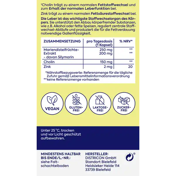 Leber Vital hochdosiert