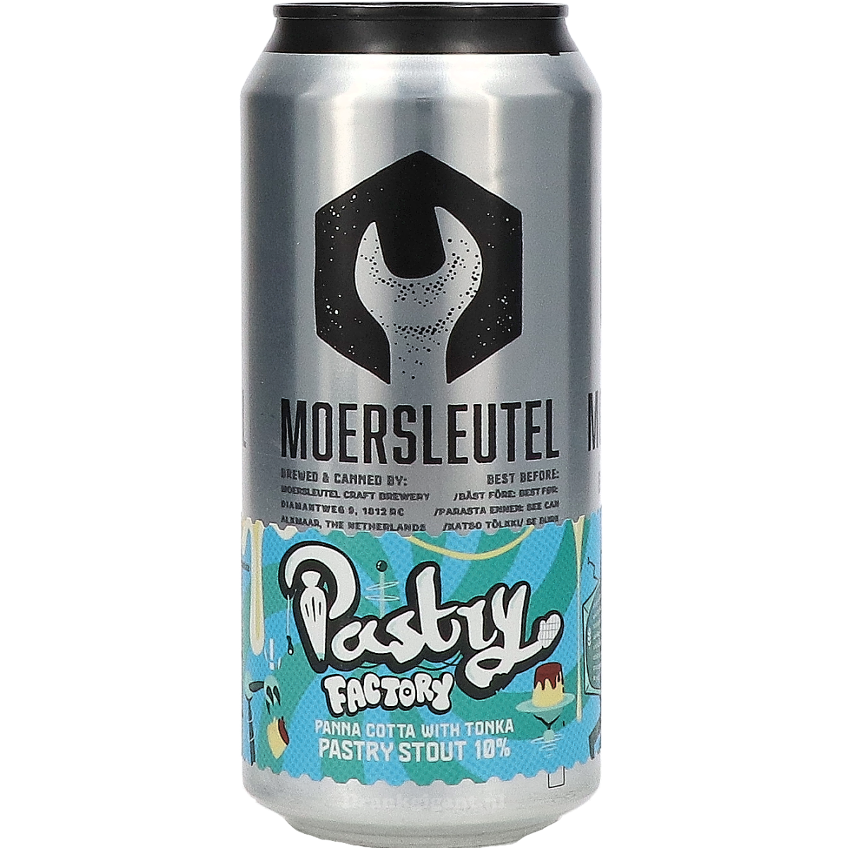 De Moersleutel Pastry Factory Panna Cotta Pastry Stout 44 cl