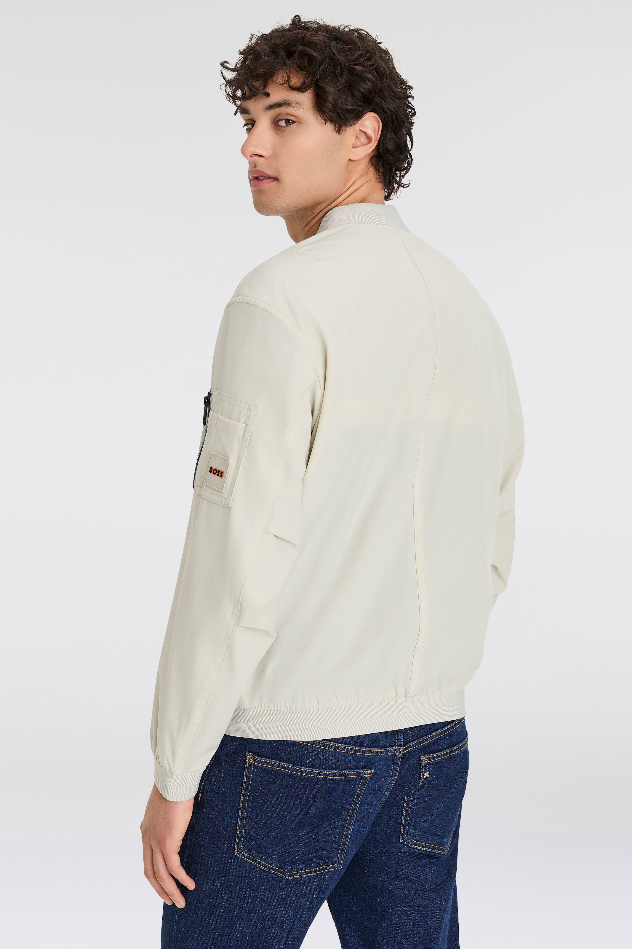 BOSS ORANGE Blouson »Oneth« mit Ärmeltasche