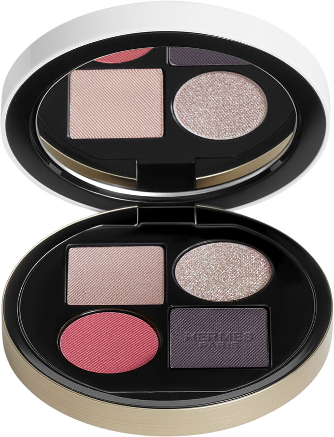 HERMÈS Ombres d'Hermès, powder quartet for the eyes, Ombres pétales