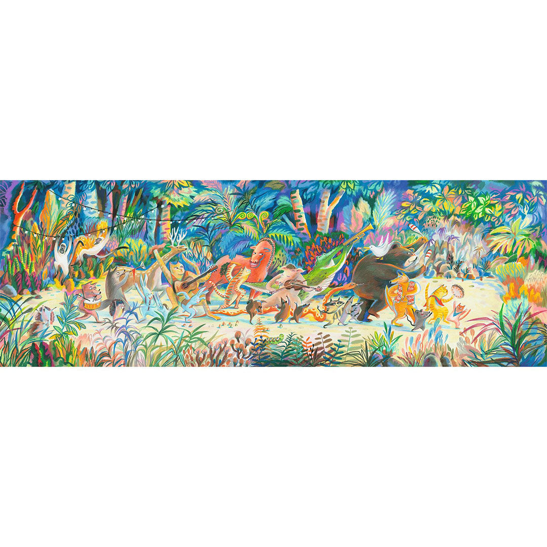Djeco puzzel woods music band - 200st