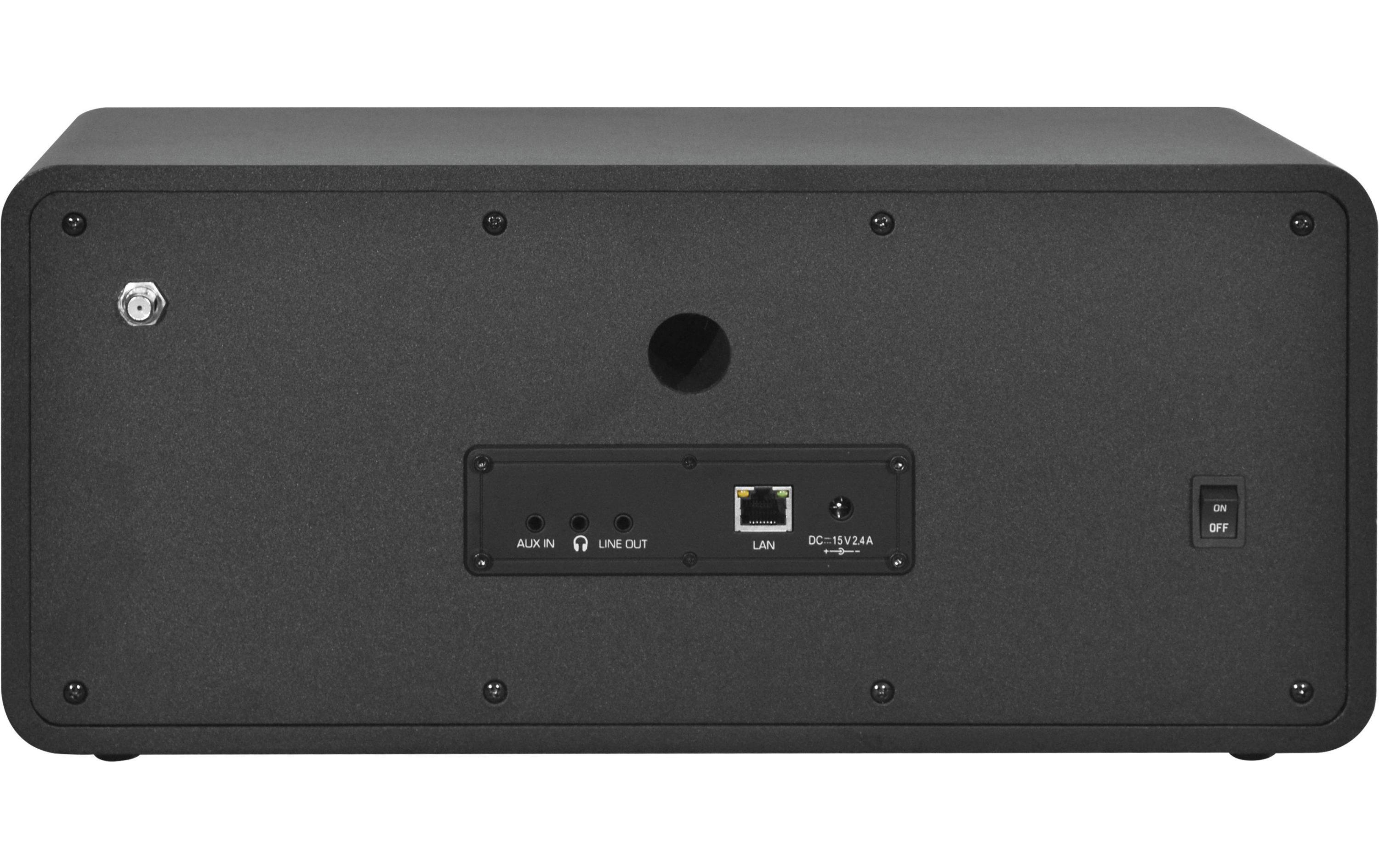 Radio/CD-Player Dabman i205 CD Schwarz<br>Hybrid-Stereo-Radio für Internet-, DAB+, UKW-Radioempfang, mit umfangreichem Streamingportal, Bluetooth 5.0, UPnP und vielen benutzerfreundlichen Features