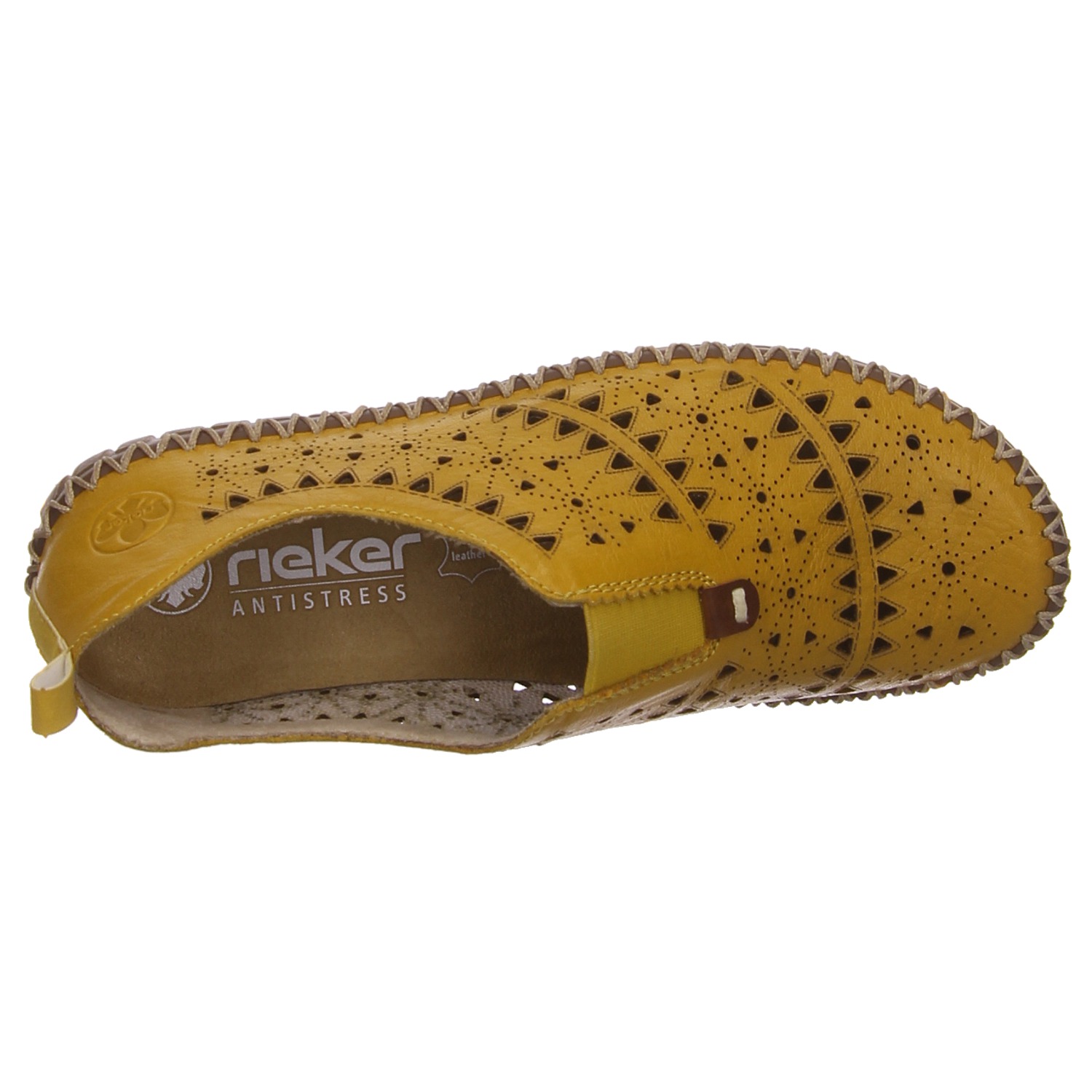 Rieker Slipper gelb gelb/orange