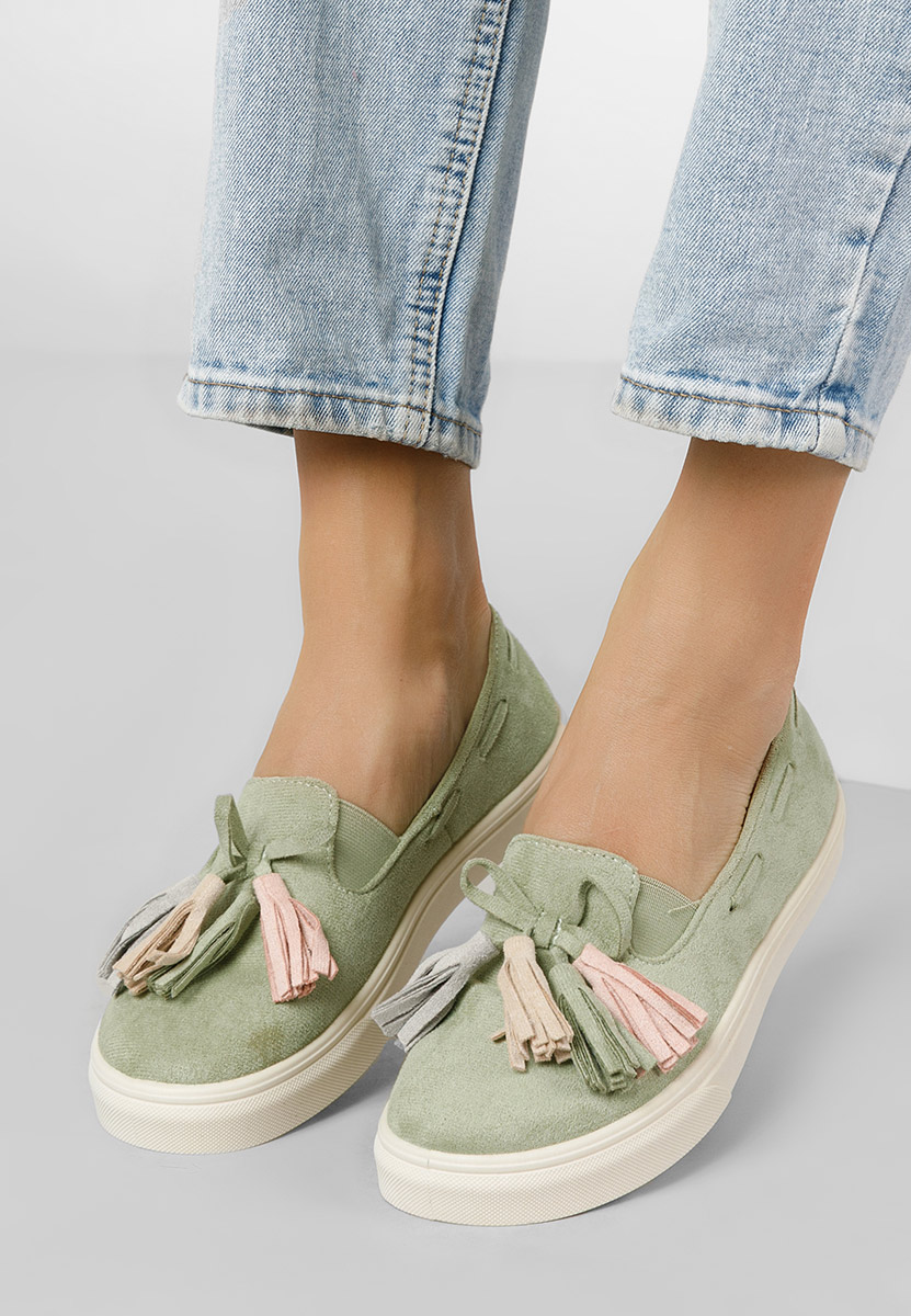 Espadrilles femme vert Graziela