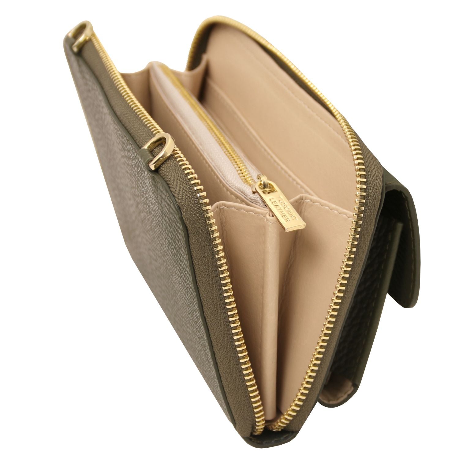 TL142433 – Urania – leren Portemonnee/phone holder with strap