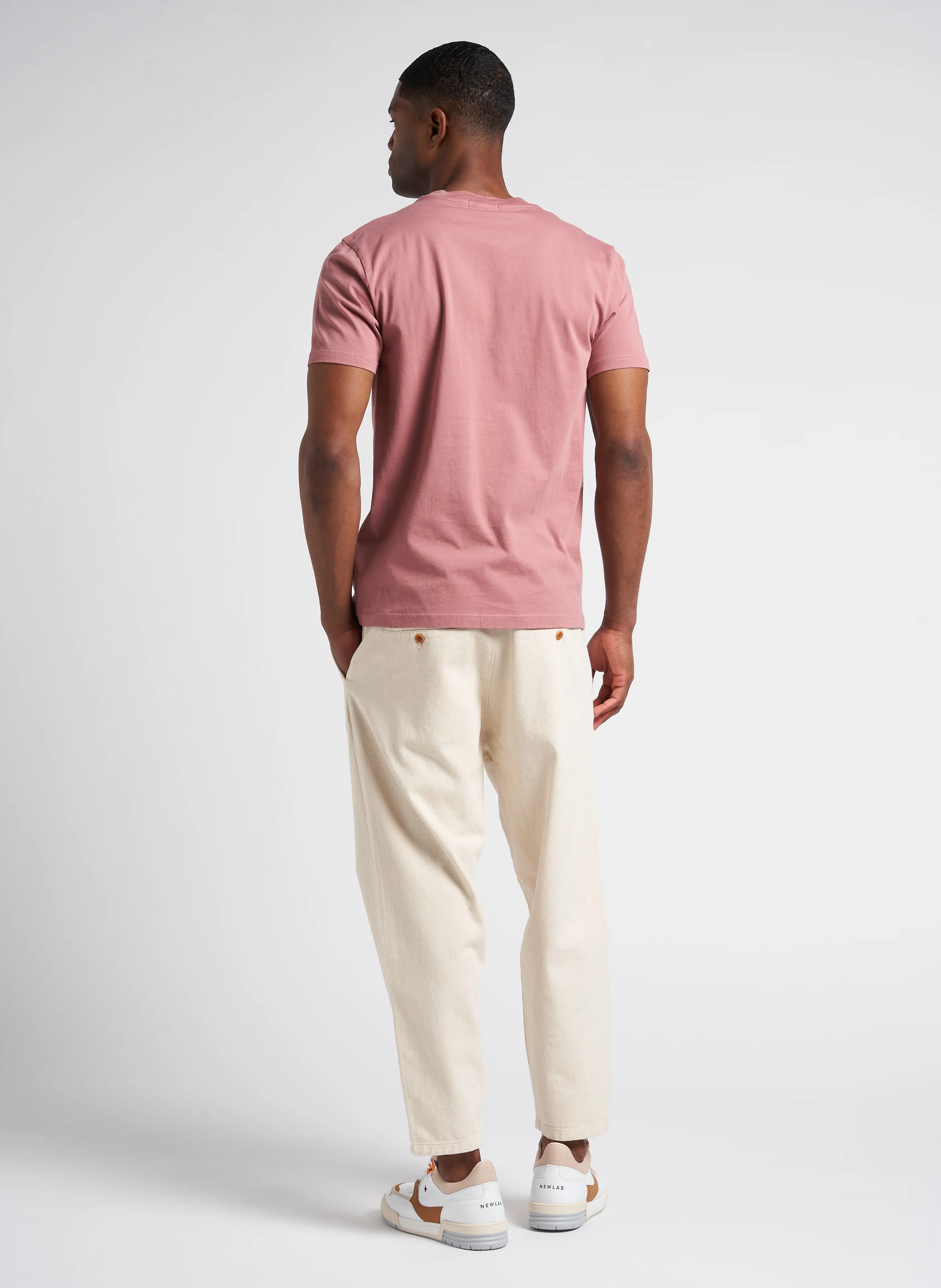 NL12 - Baskets basses en cuir | Blanc