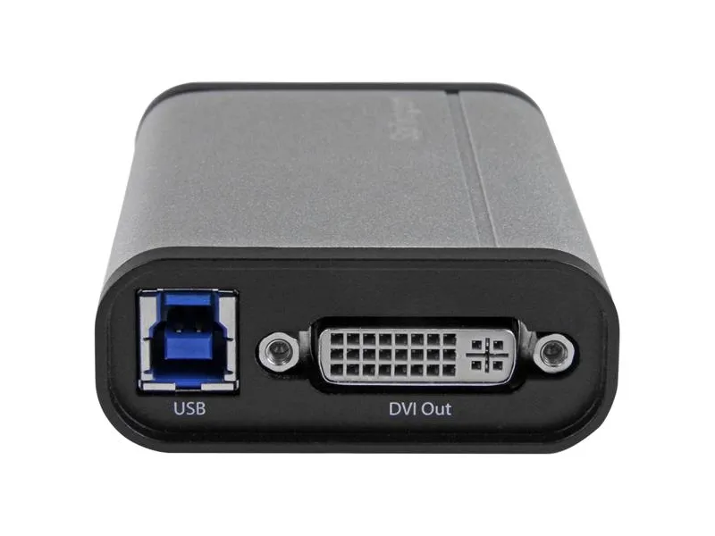 StarTech.com USB 3.0 Capture Gerät für High-Performance DVI Video - 1080 60FPS - Aluminium, Schwarz, Silber, USB 3.2 Gen 1 (3.1 Gen 1), 1920 x 1080 Pixel, USB Type-B, Mstar MST3363CNK-170, 504825 h