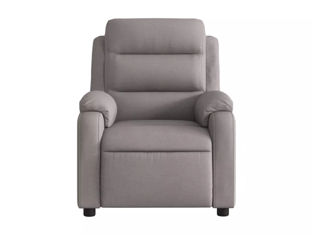 Fauteuil inclinable Taupe Tissu