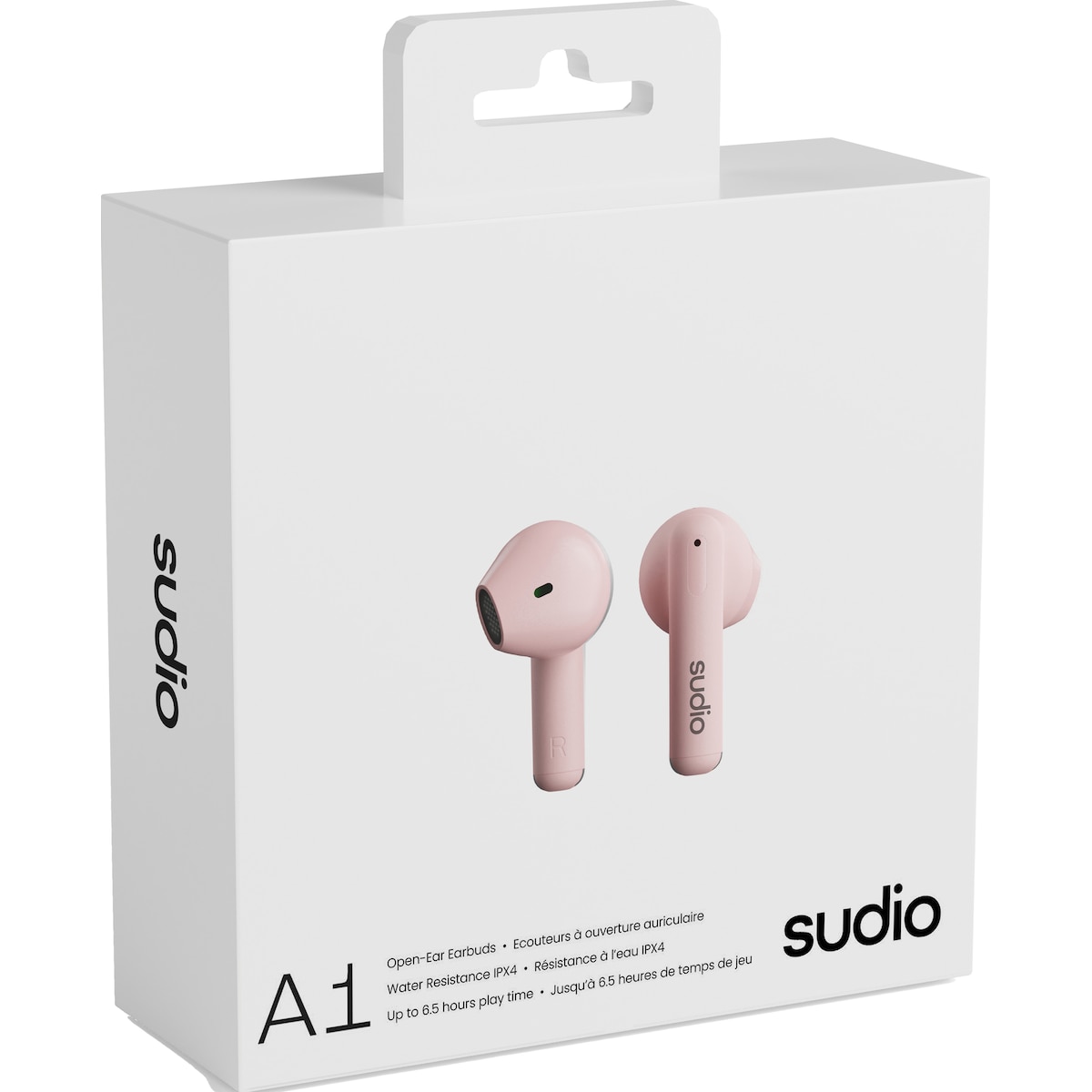 Sudio A1 trådløse in-ear hodetelefoner (rosa)