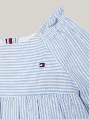 Vestido Ithaca Stripe de Manga Comprida