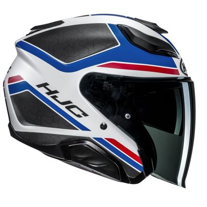 Casque Hjc F31 - CERON - Bleu / Rouge