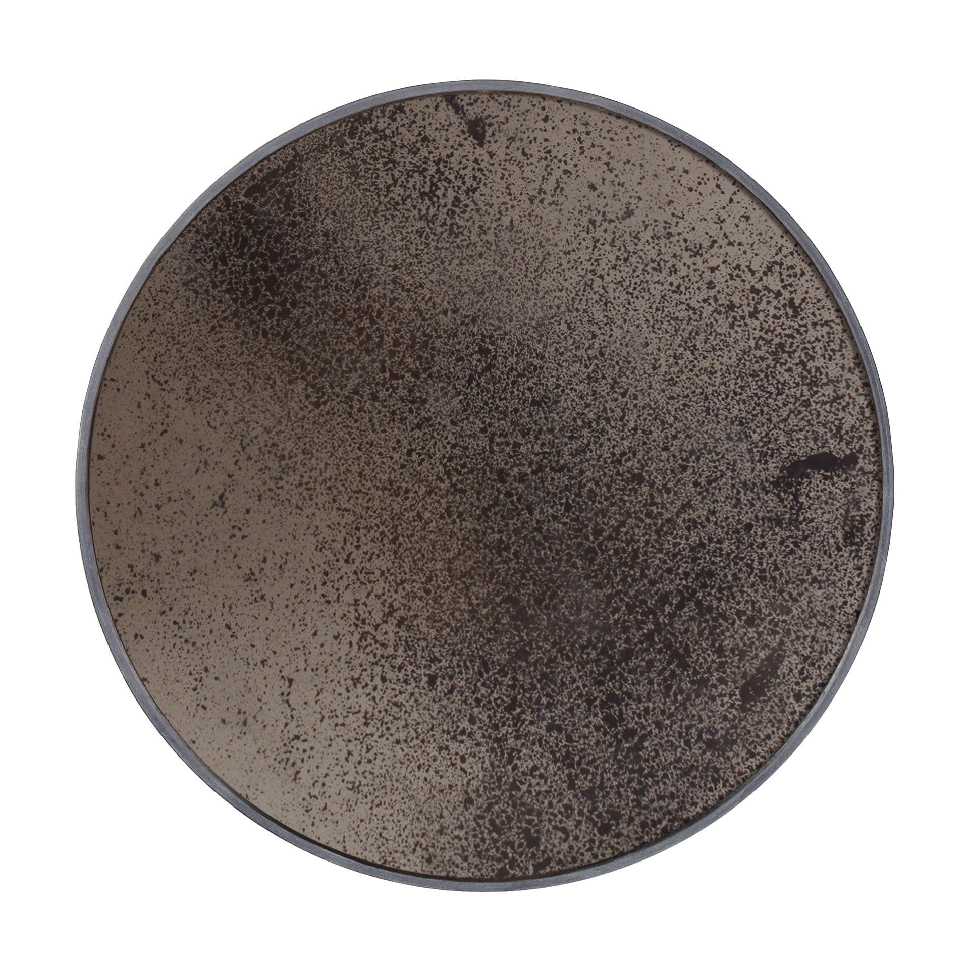 Ethnicraft - Aged muurspiegel - rond - bronze - 62