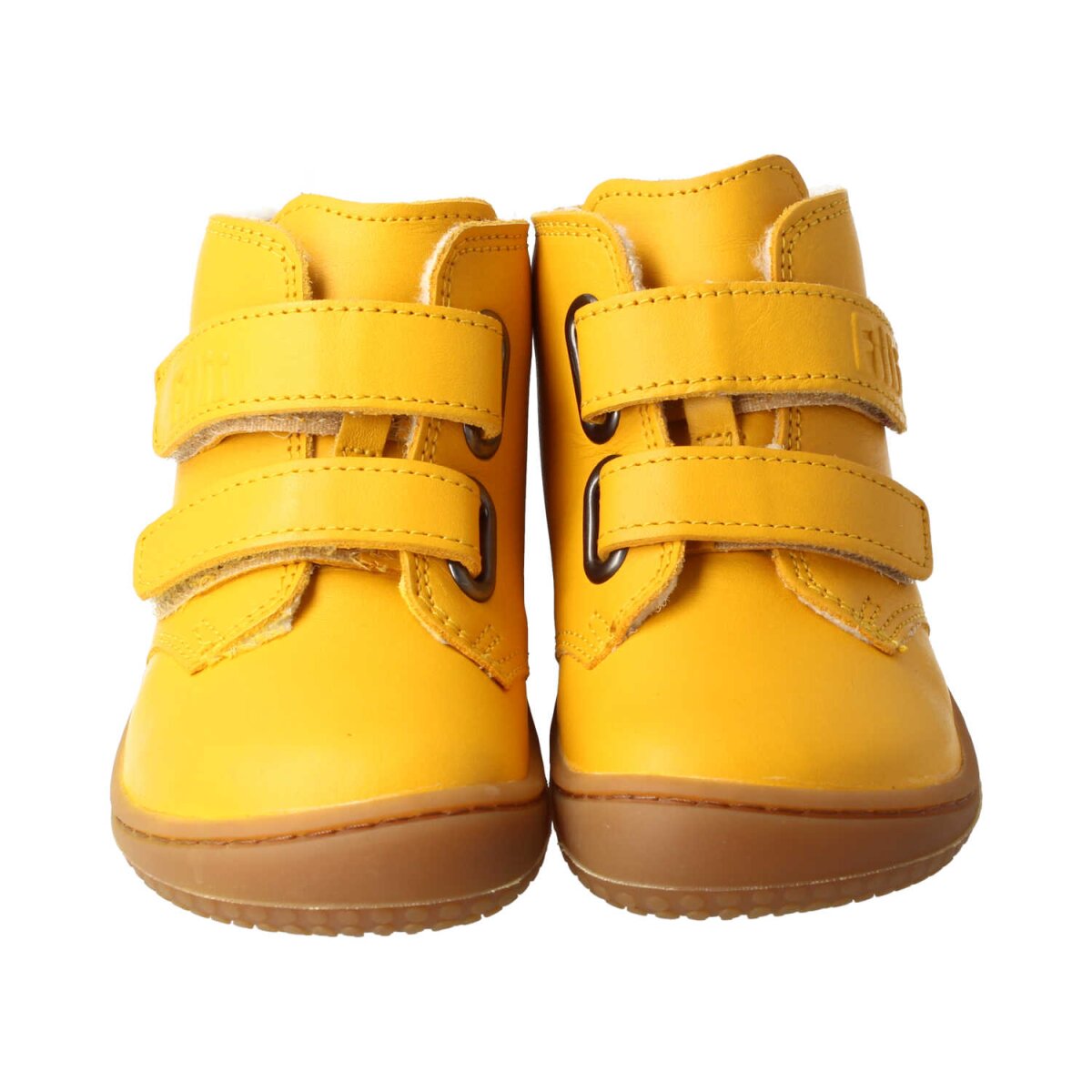 MB4213-W4 mustard SOFT-FEET BIO nappa wool velcro Weite/M