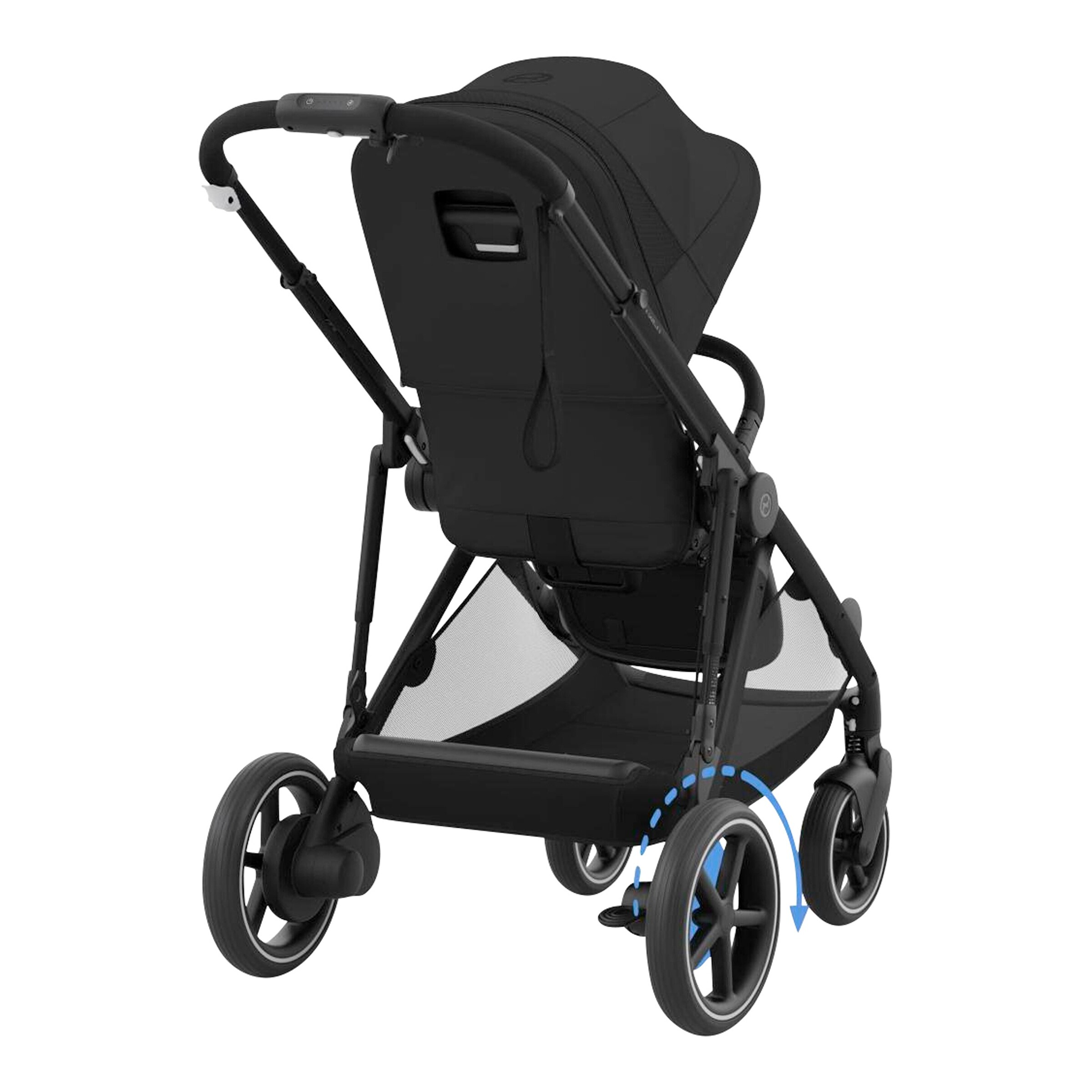 Cybex - GOLD Kinderwagen e-Gazelle moon black