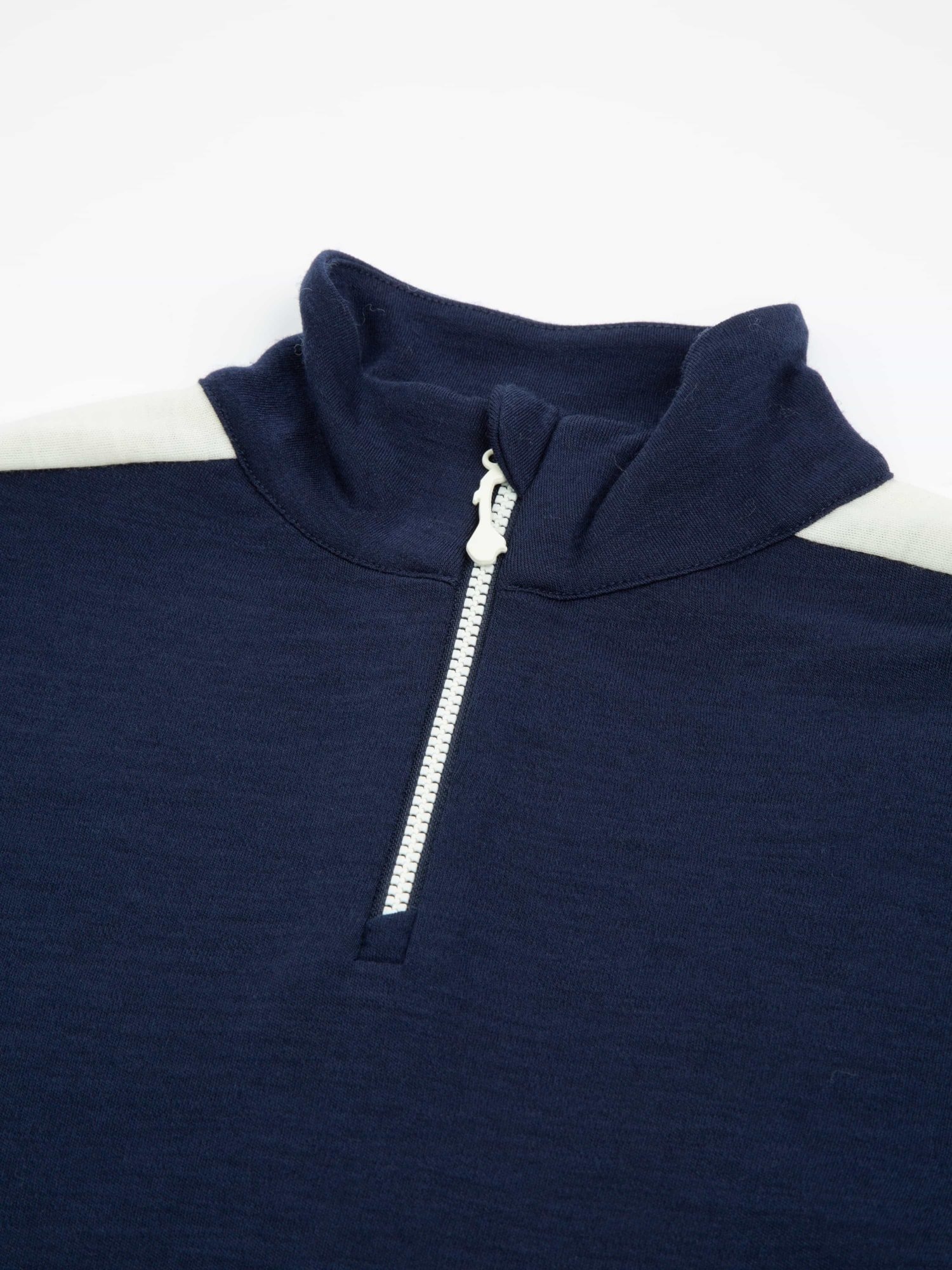 Ål Merino Half-Zip Junior Blue Ink