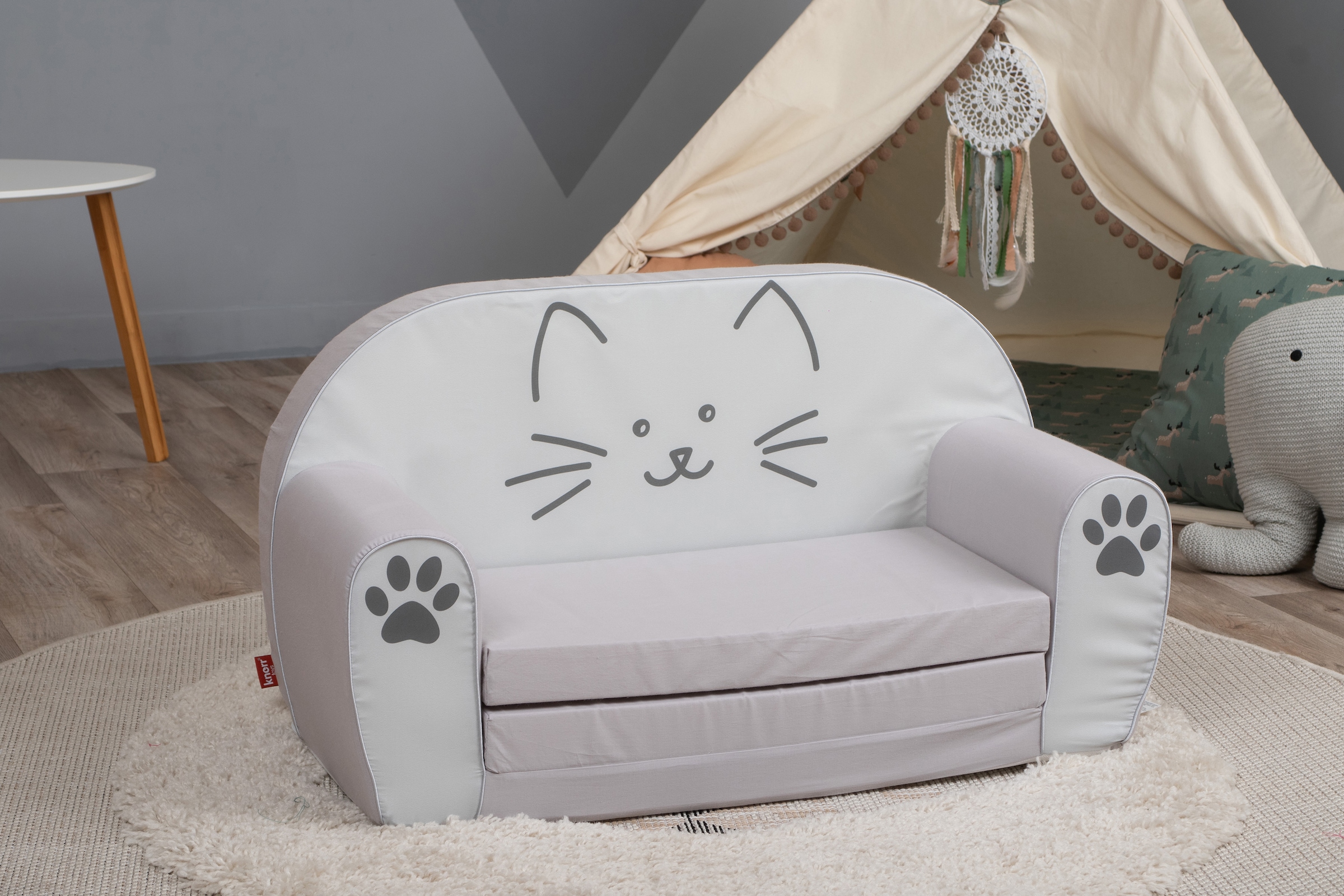 Knorrtoys® Sofa »Katze Lilli« für Kinder; Made in Europe