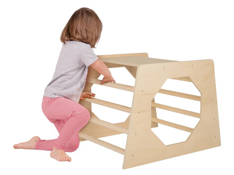 Houten klimkubus