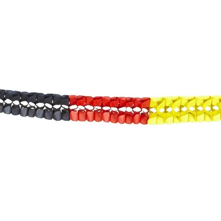 Widmann Girlande Deutschland 3m 2er Set, Ø 8cm
