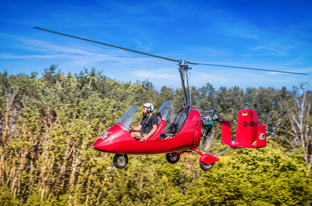 Tragschrauber selber fliegen Magdeburg (60 Min.)