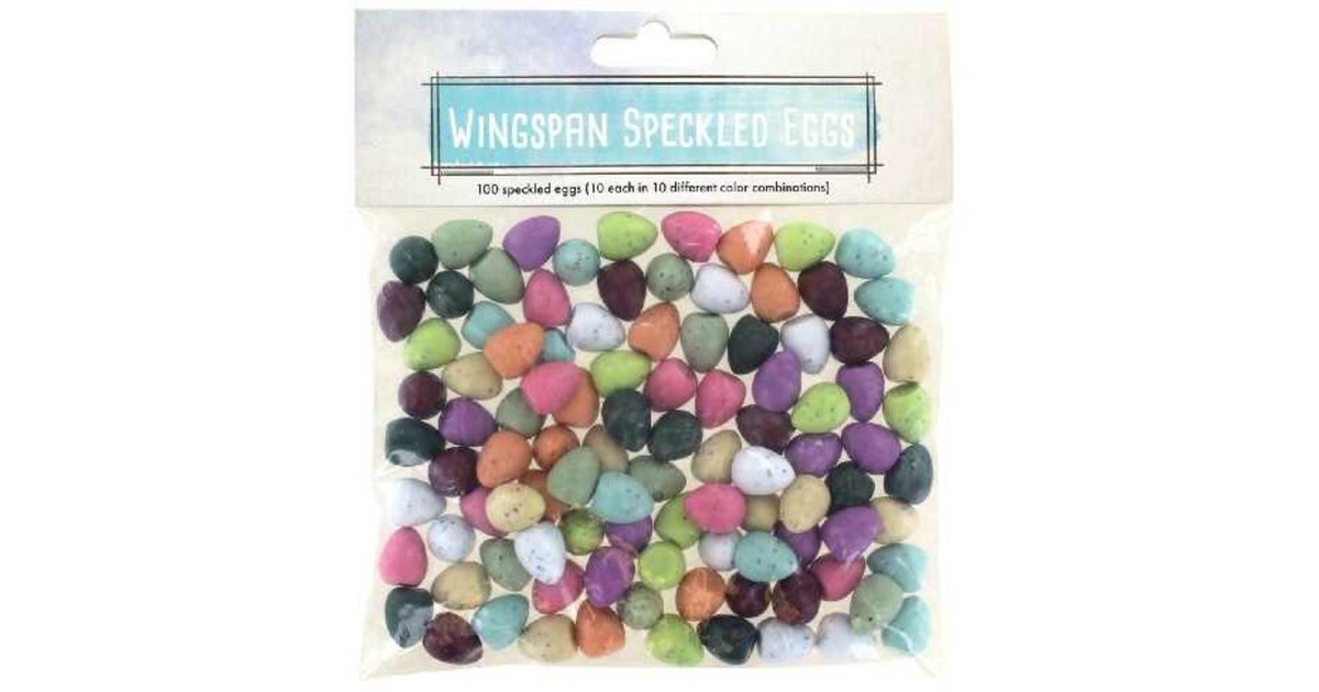 AsmodeeWingspan Speckled Eggs Bordspel  (100 miniatuureieren)