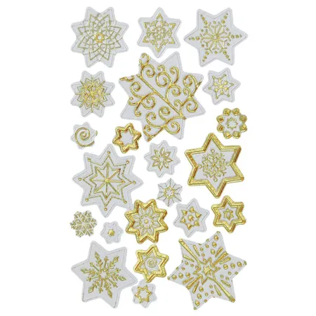 Avery Zweckform Z-Design 52761 Weihnachtssticker, Sterne, 1 Bogen/22 Sticker