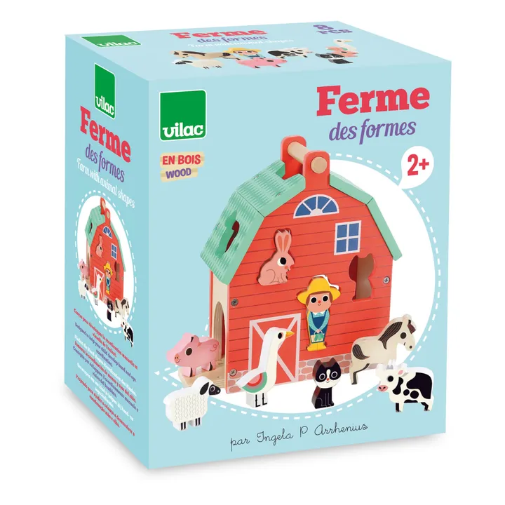 Vilac Boite à  formes Ferme - Ingela P.Arrhenius