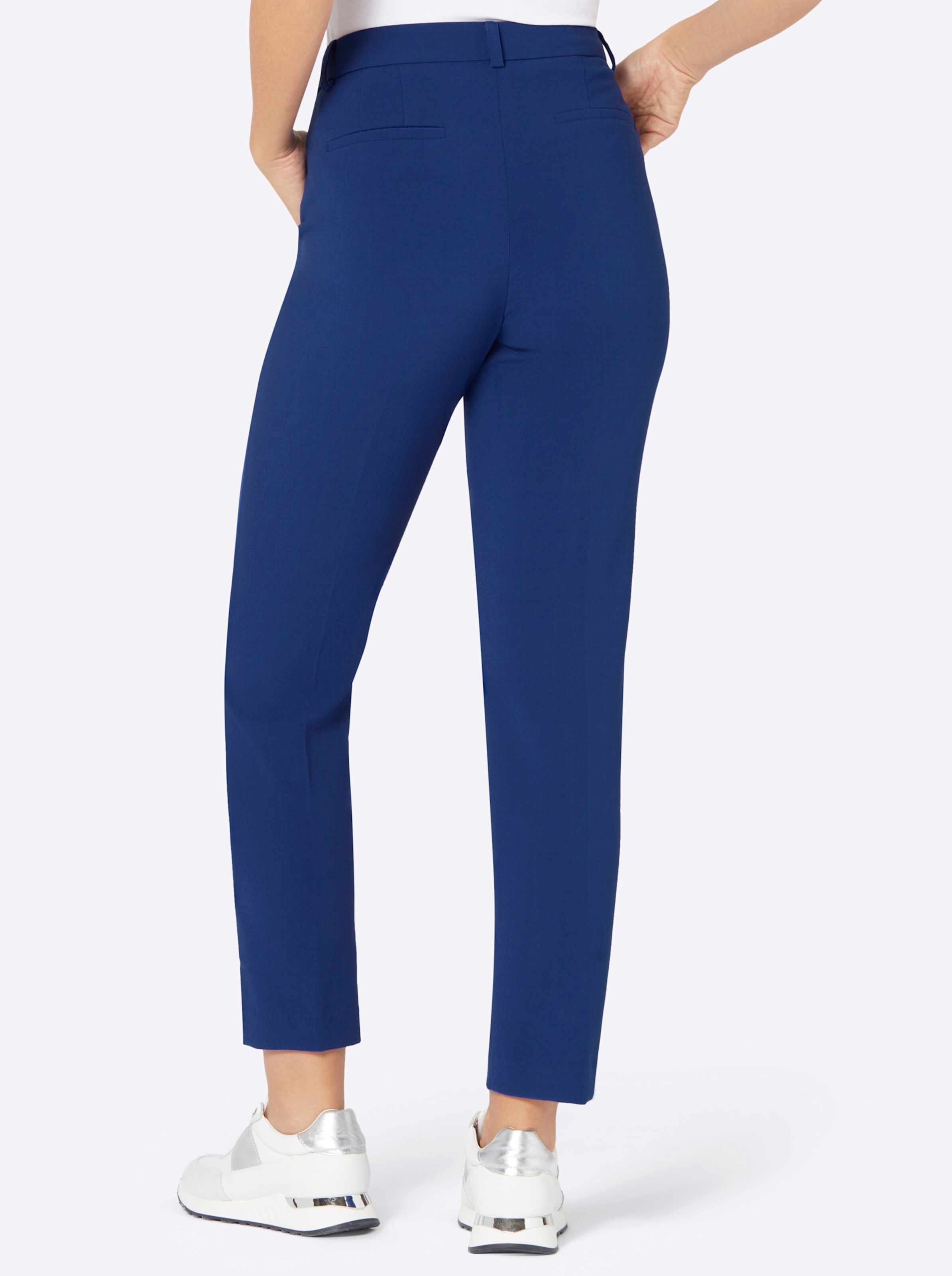 Hose in royalblau