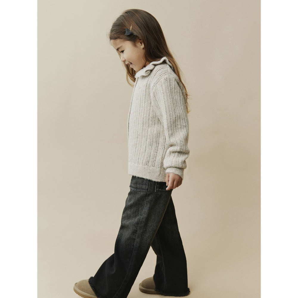 Køb Sofie Schnoor Ecru Melange HennySK Cardigan