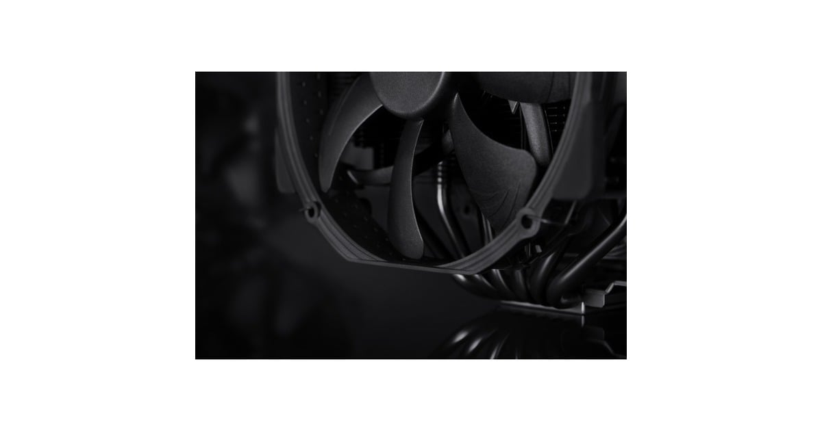 NoctuaNH-D15 chromax.black CPU-koeler  (Zwart, PWM-aansluiting)