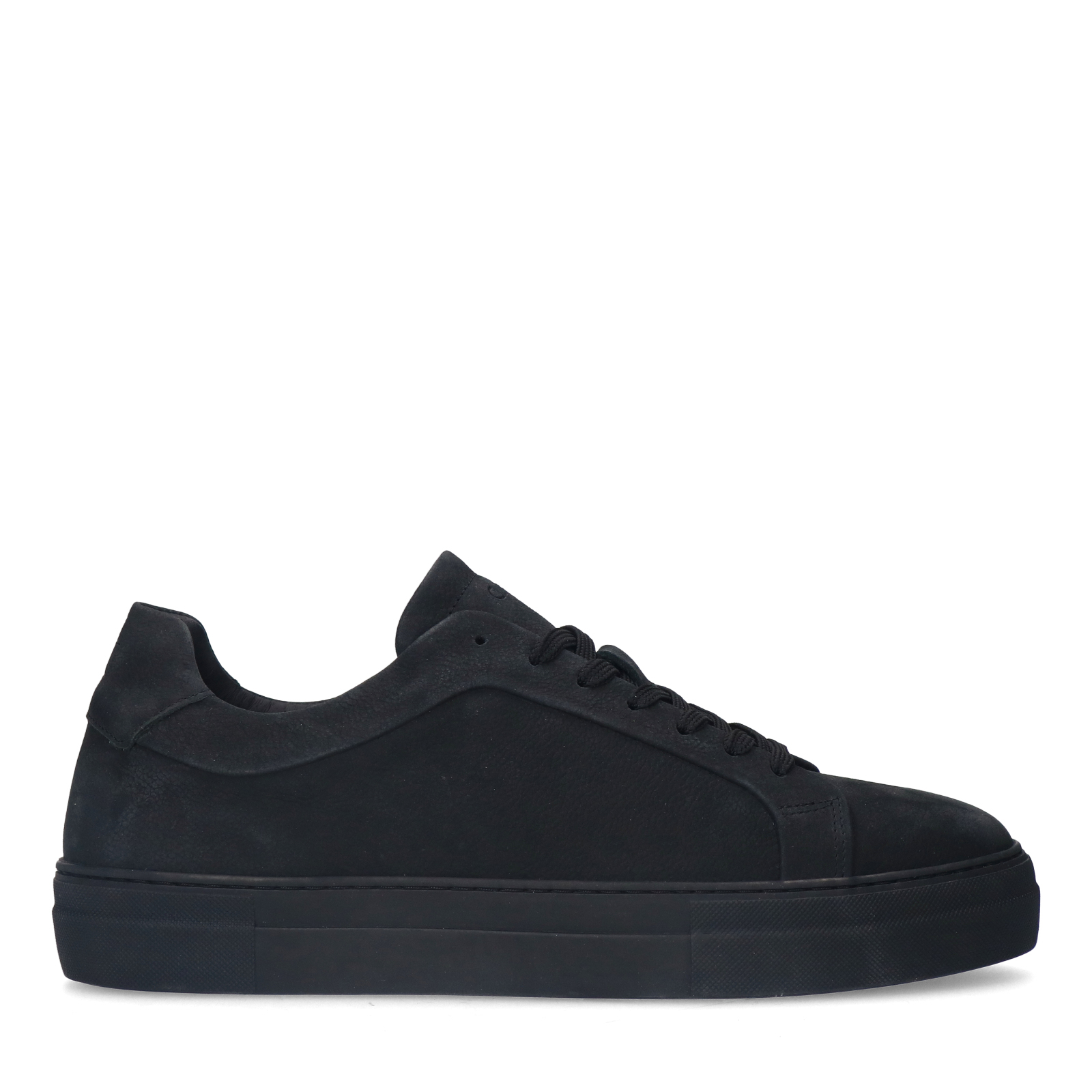 Zwarte nubuck sneakers