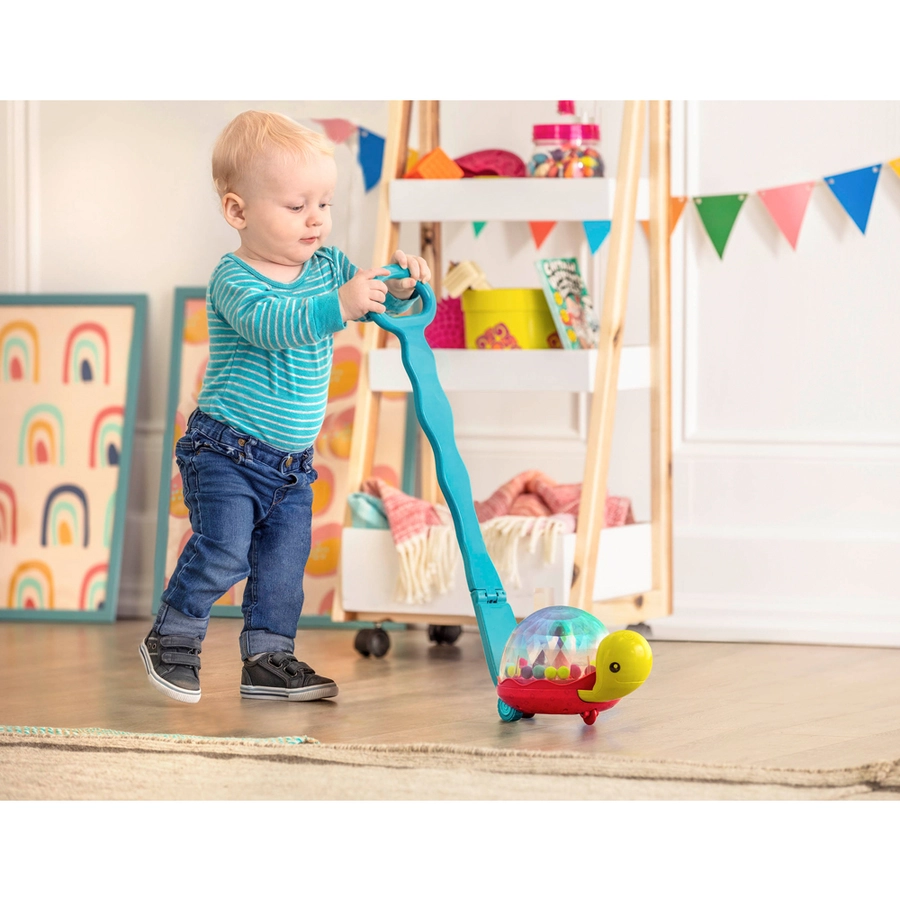 B.TOYS B. Walk n Pop Schiebespielzeug Schildkröte 1