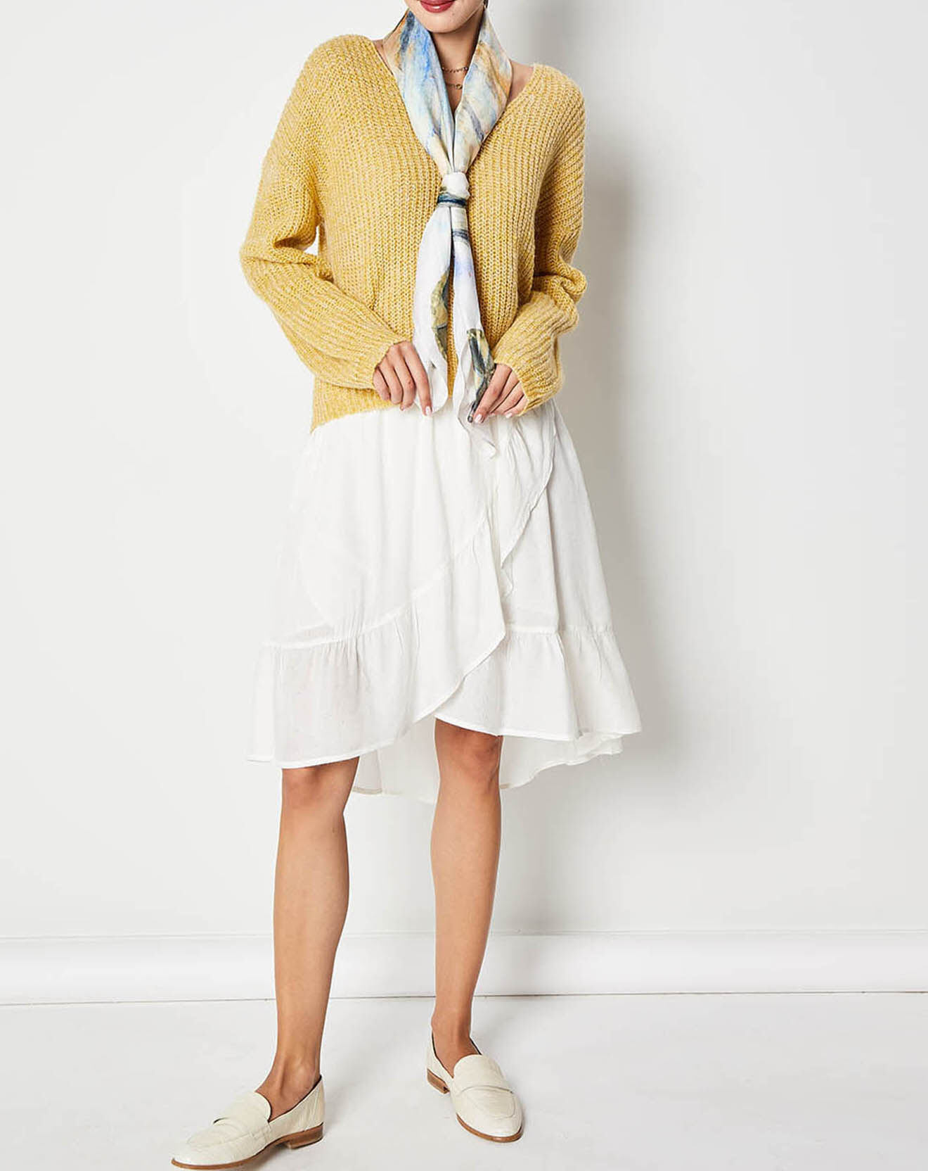 Swildens Jupe Sirocco écru/off white