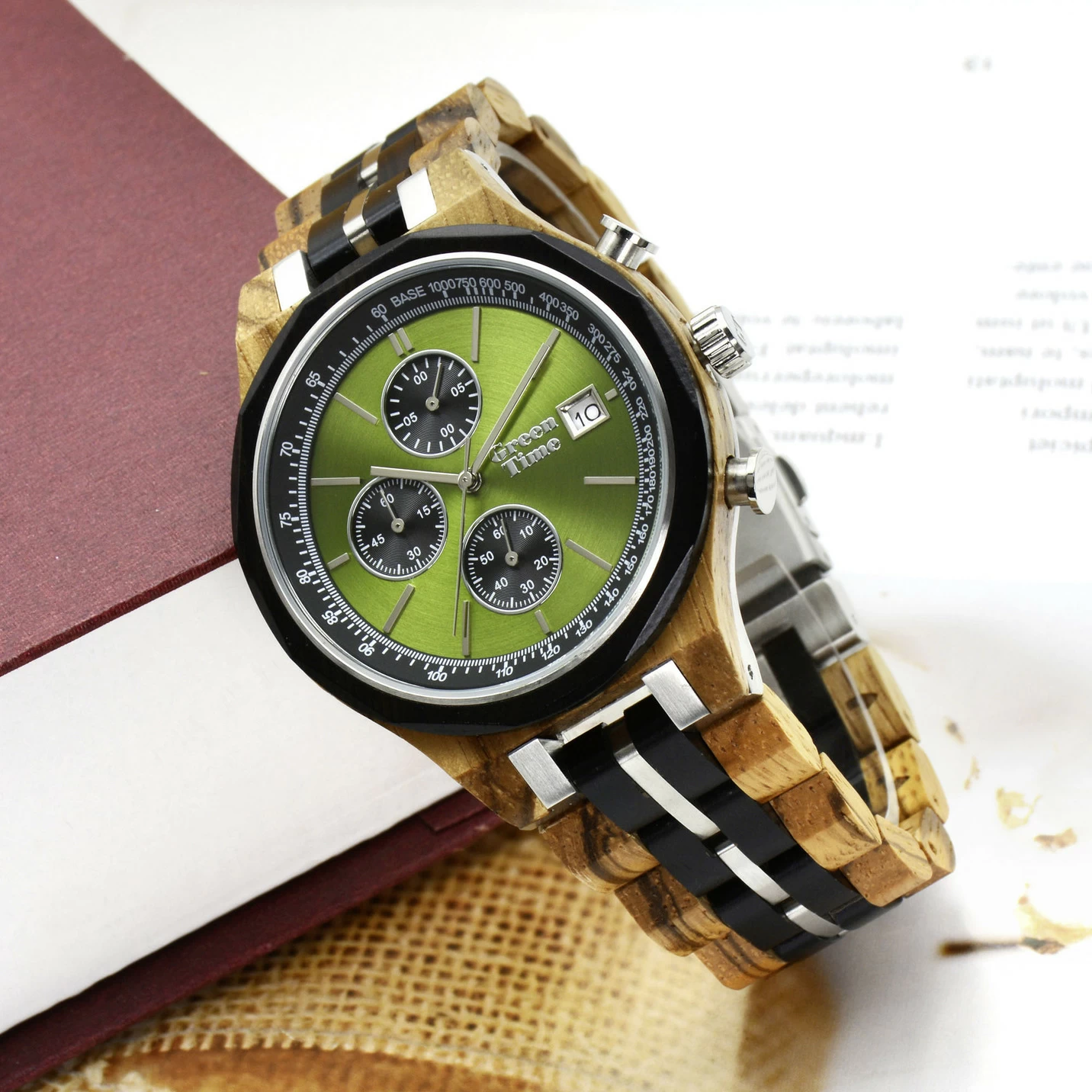 Quartz-Herren-Chronograph