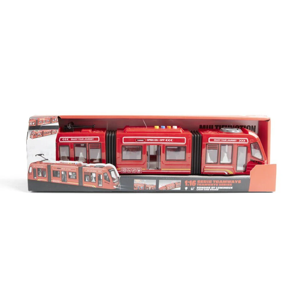 Tramway sonore et lumineux L42cm