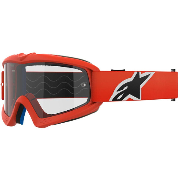 Alpinestars - Masque enfant Vision Youth Corp Orange / Noir / Transparent
