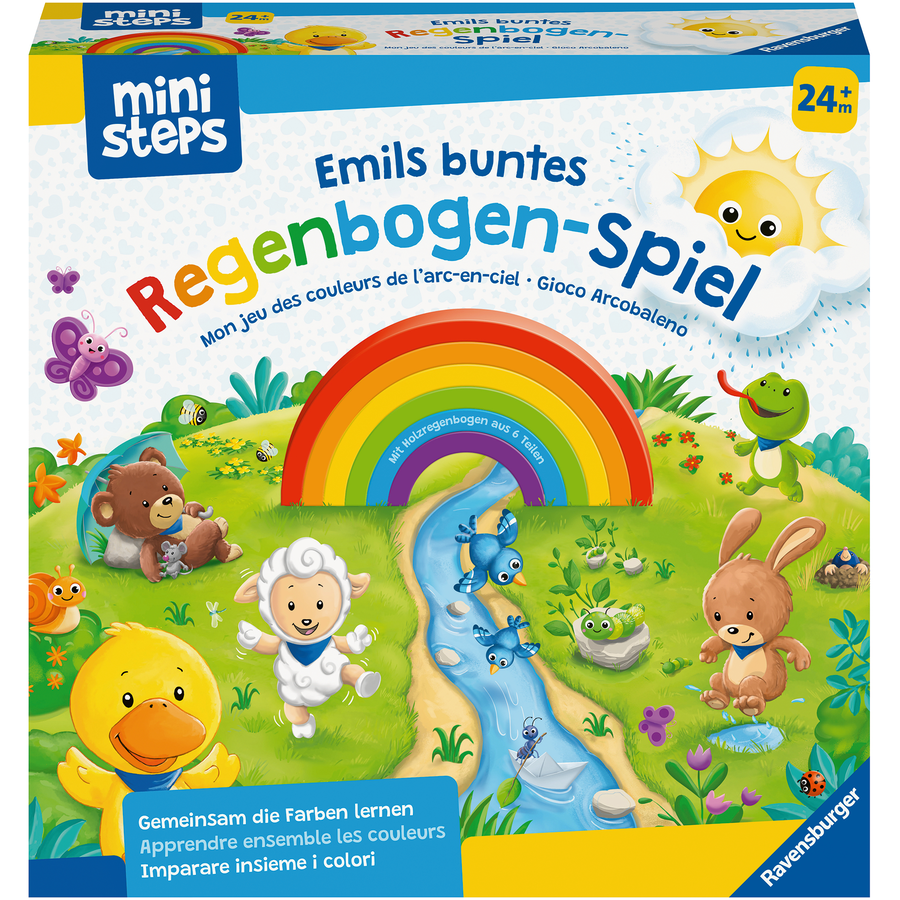 Ravensburger ministeps® Emils buntes Regenbogen-Spiel