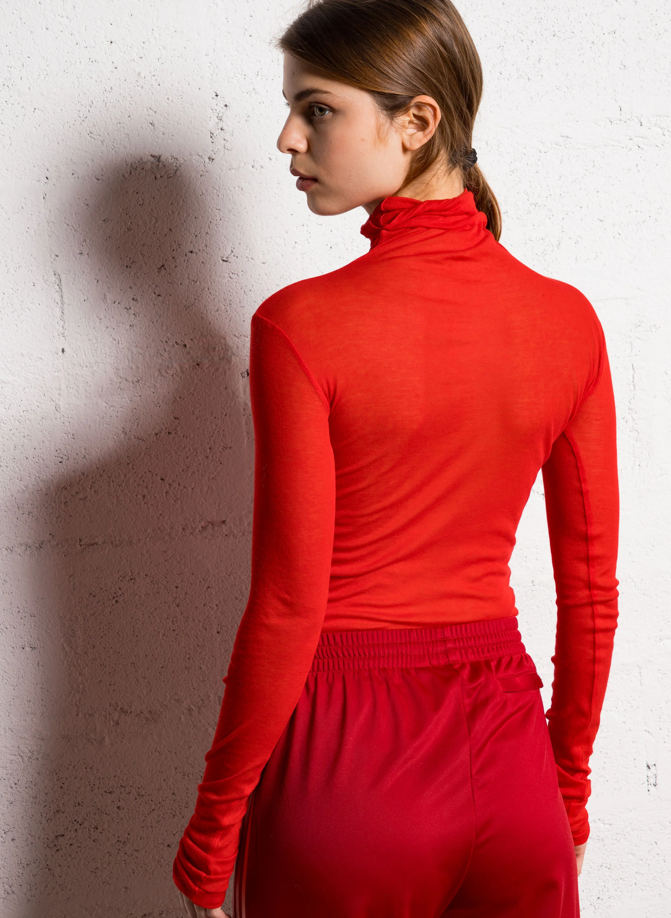 MASSACHUSETTS - Sous-pull en coton | Rouge