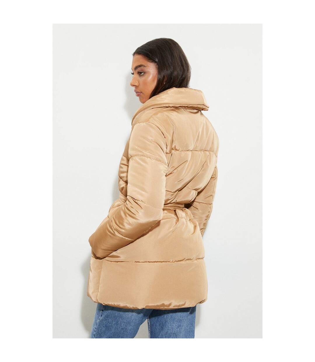 Dorothy Perkins - Doudoune matelassée - Femme (Brun-beige) - UTDP107