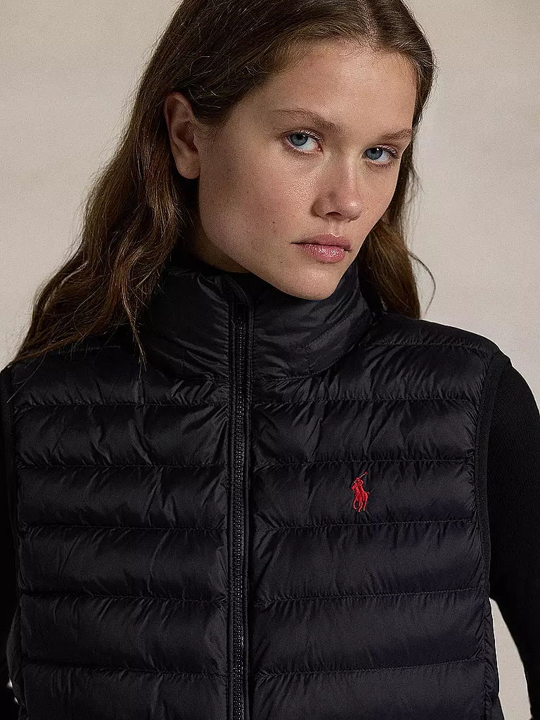 POLO RALPH LAUREN Steppgilet schwarz