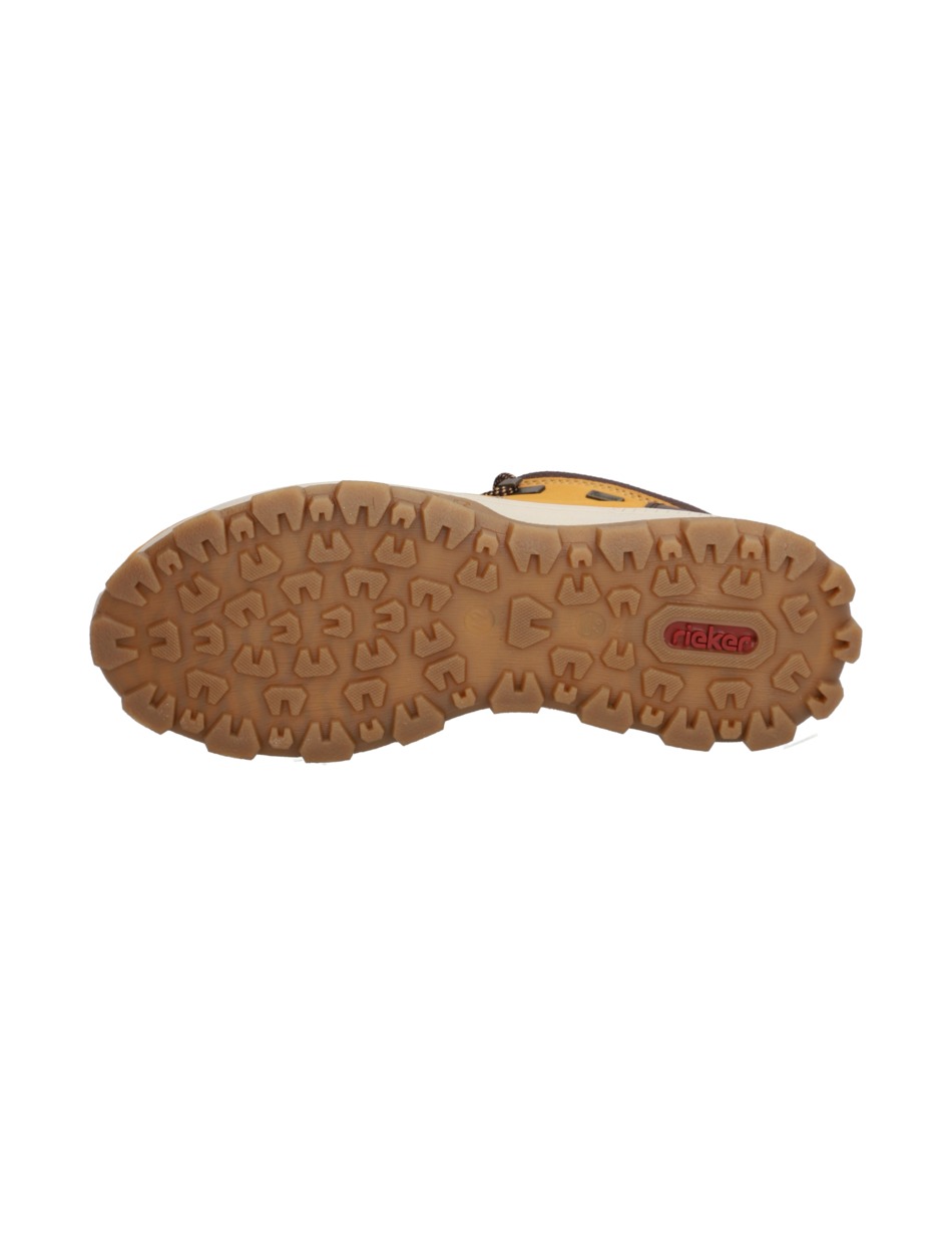 Lederkombination Sneaker Mid Cut
