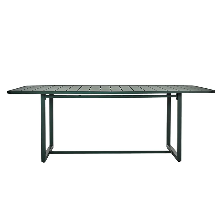 House Doctor - Helo Outdoor Tisch, 90 x 200 cm, grün