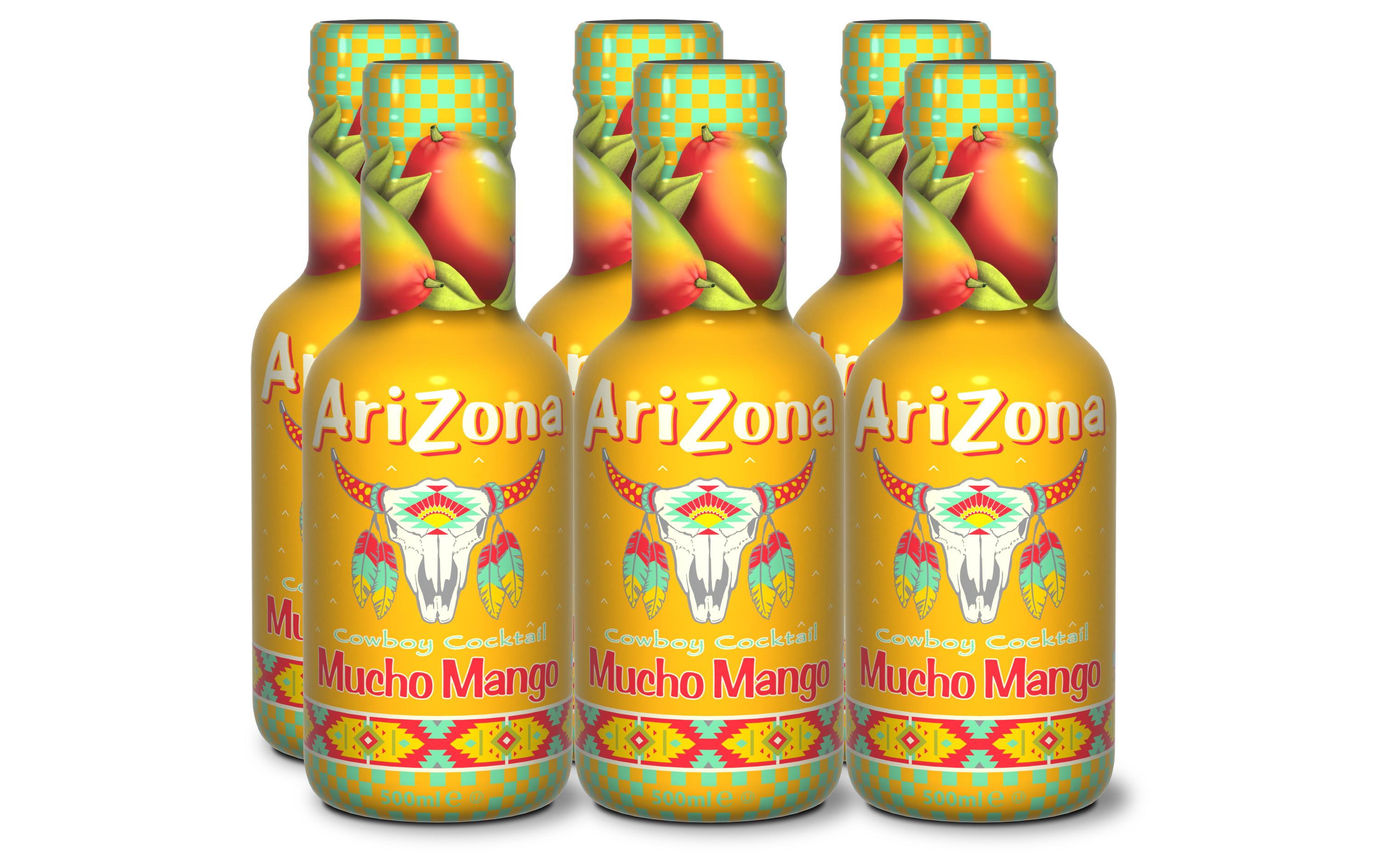 Cowboy Cocktail Mucho Mango 6 x 0.5 lErfrischungsgetränk mit Mangogeschmack