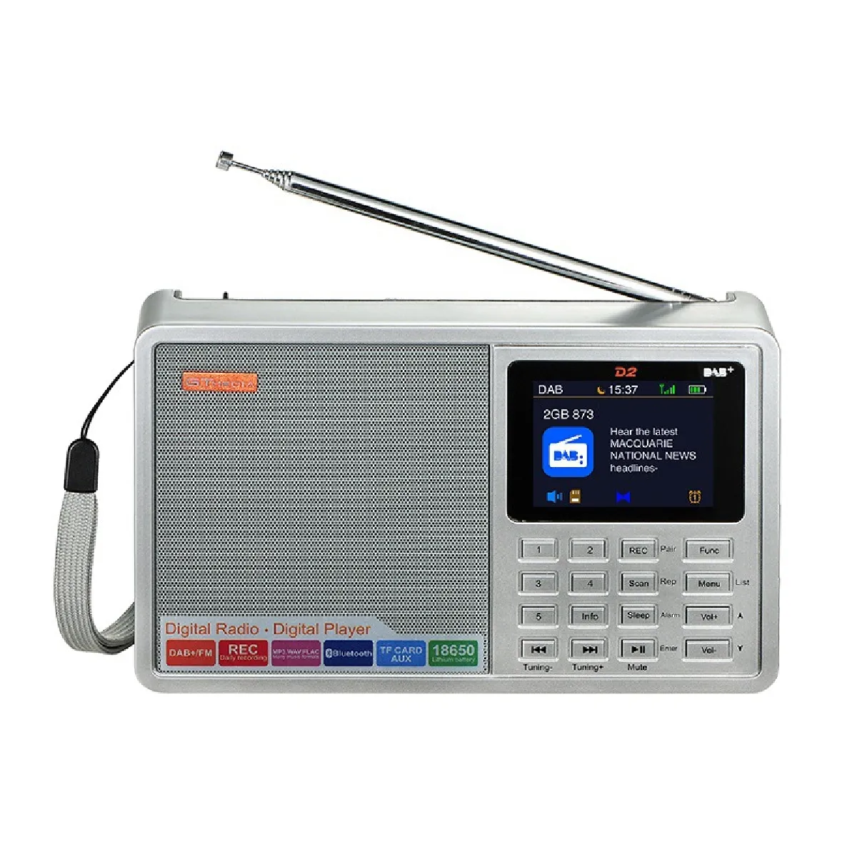 Universal GTMEDIA D2 - Argent