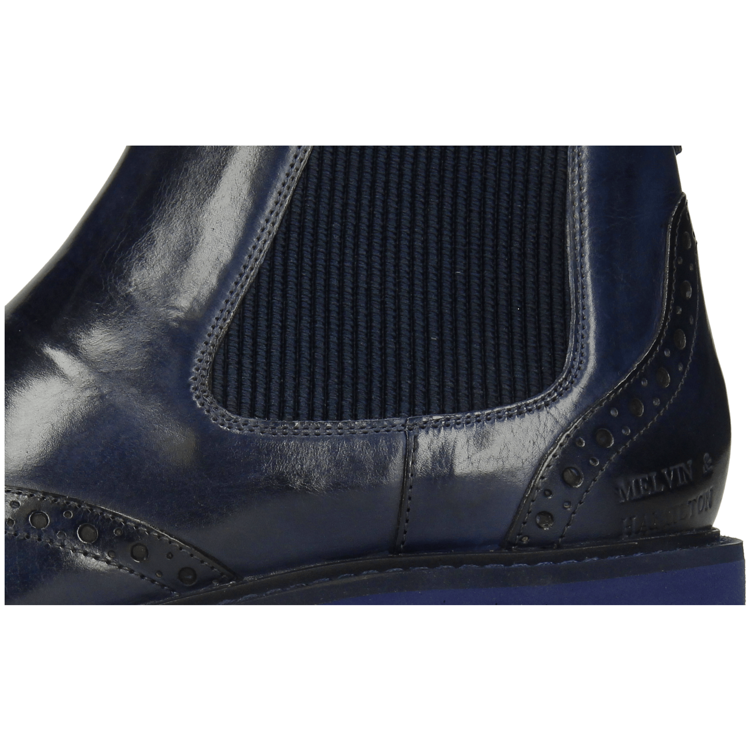 SELINA 29 - Bottines à talon plat | Bleu