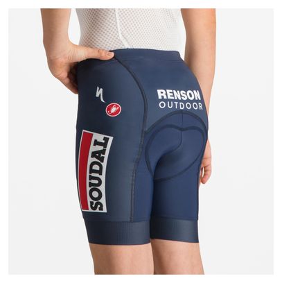 Cuissard Sans Bretelle Enfant Castelli Soudal Quick-Step 2024 Bleu