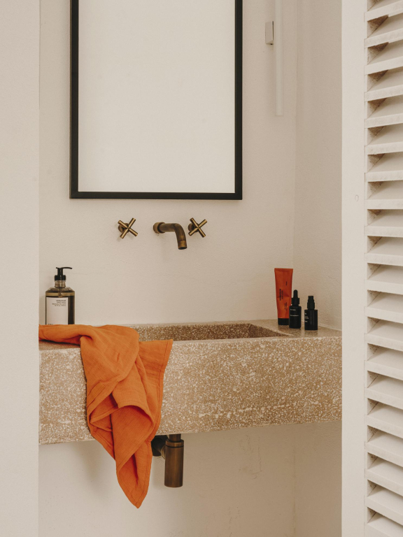 Frama Light Towel handdoek 50x80 Bone White