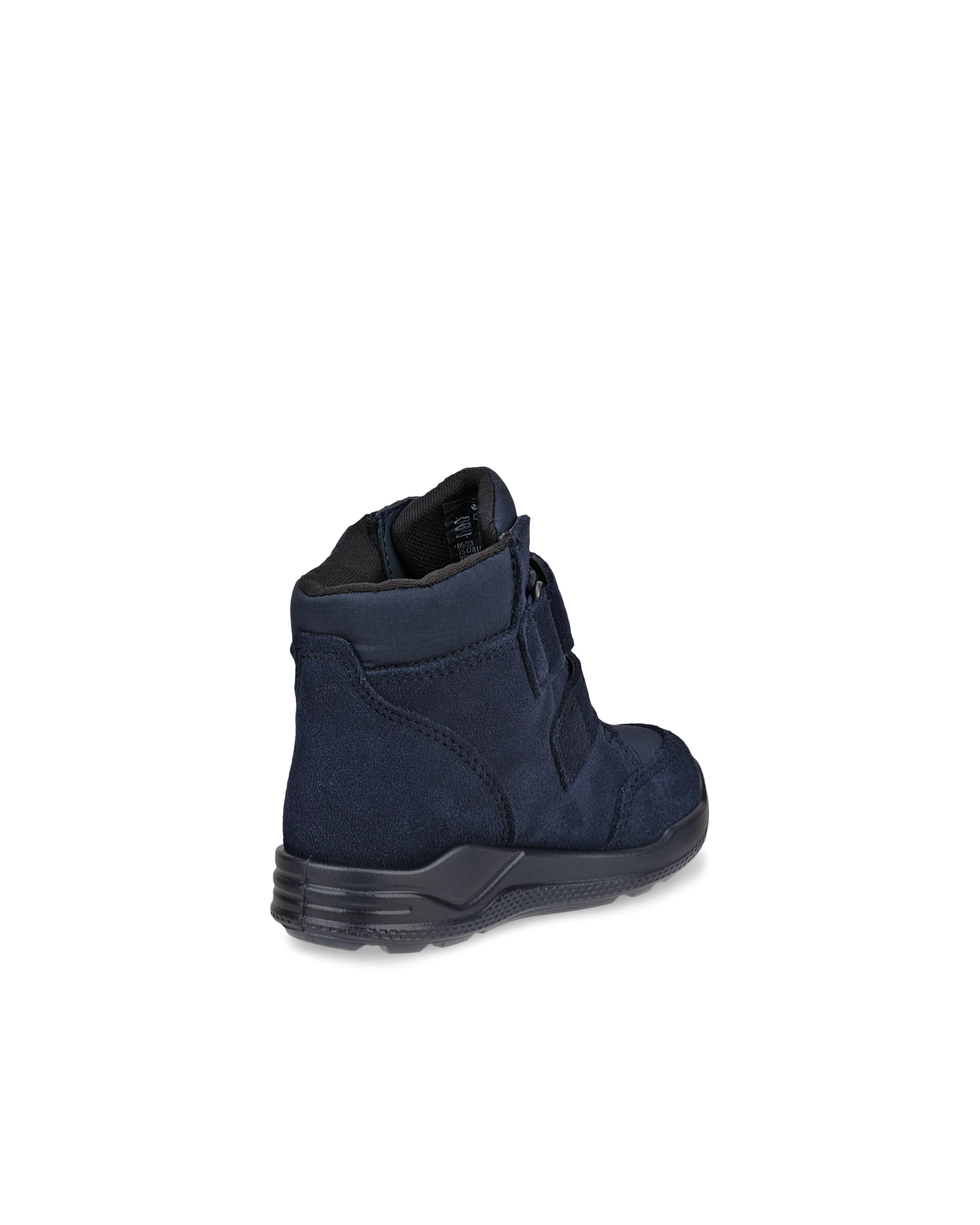 ECCO URBAN MINI Kinder Ankle Boot aus Veloursleder mit Gore-Tex Marineblau