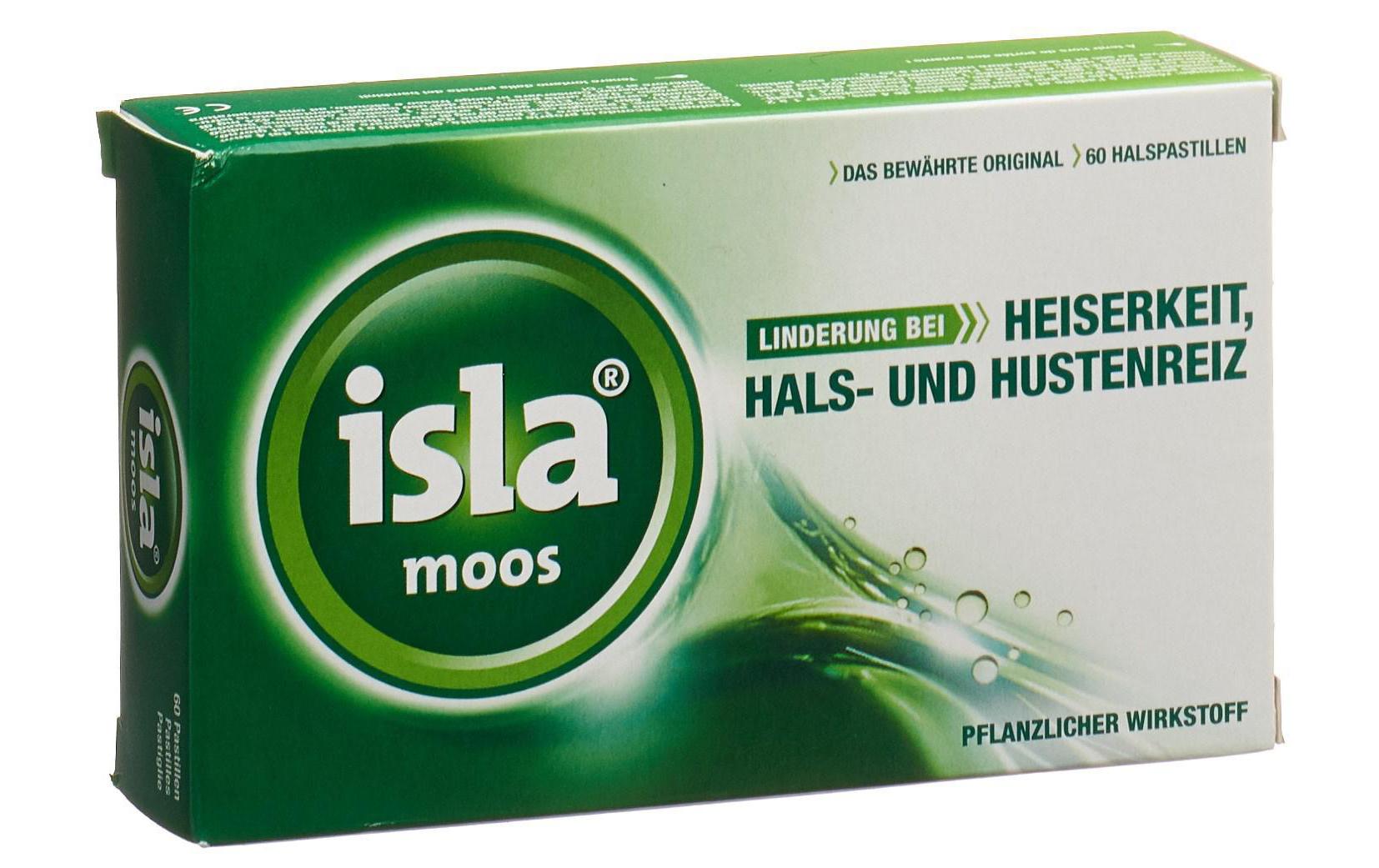 Moos 60 PastillenLutschtabletten Isländisch Moos bei Husten und Heiserkeit
