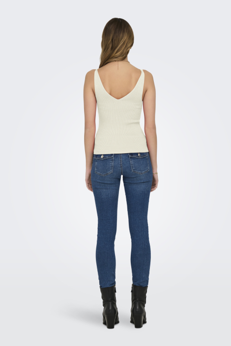 Jacqueline de Yong witte dames top